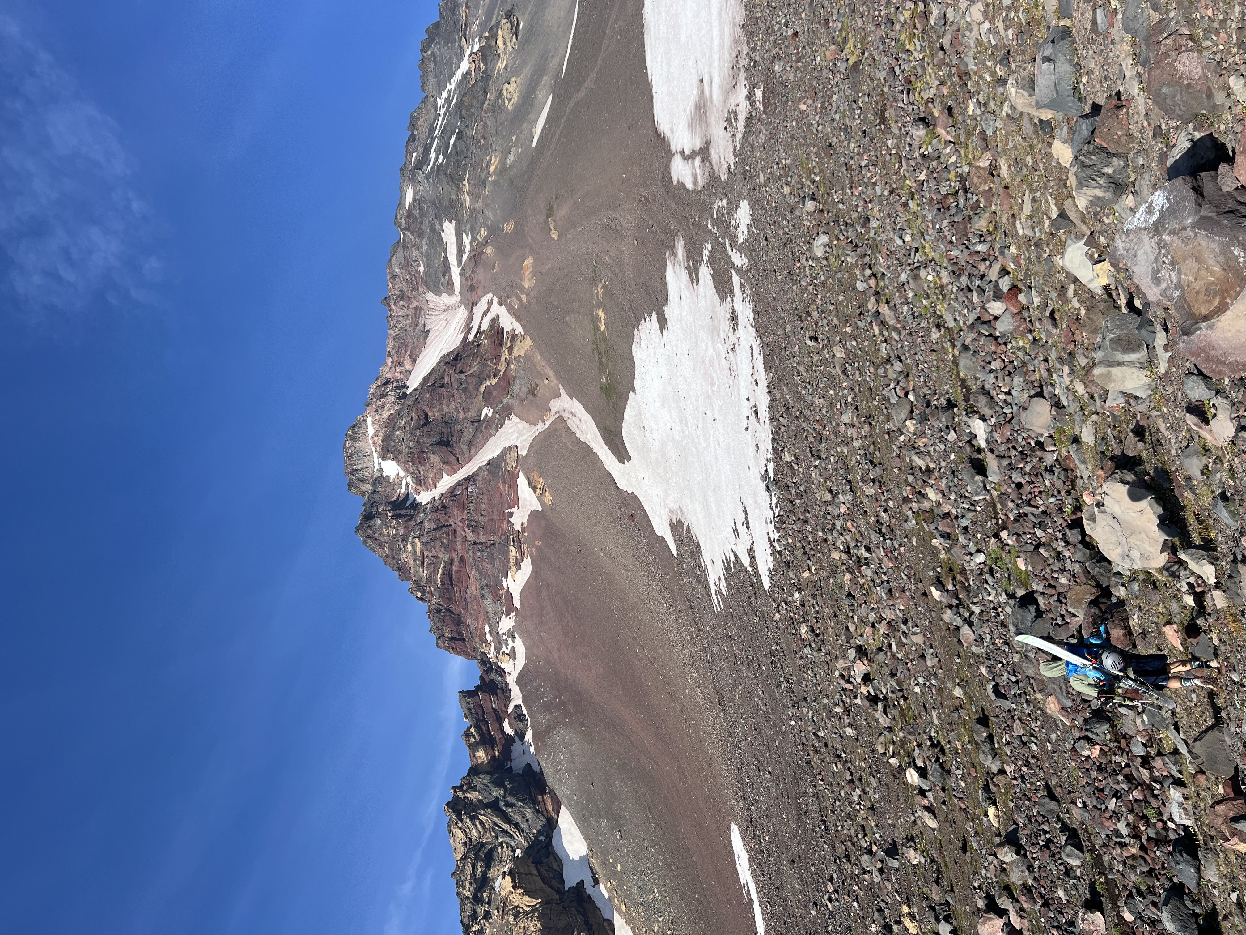 Scree field approach